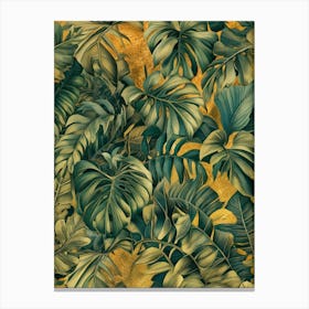 Tropical Leaves 4 Canvas Print