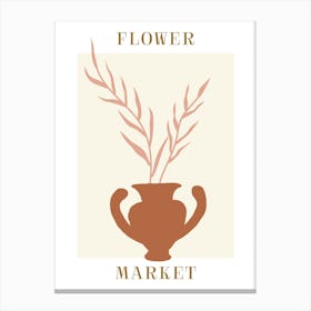 Flower Market 23 Canvas Print