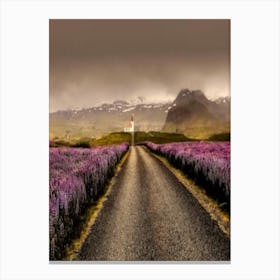 Road To Iceland Canvas Print