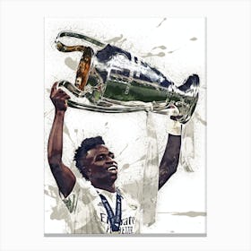 Vinicius Jr Real Madrid Canvas Print