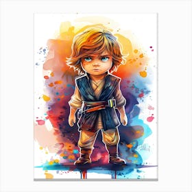 Luke Skywalker Star Wars Canvas Print