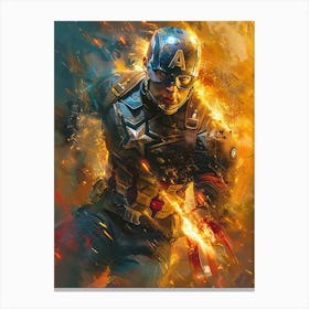 Captain America 39 Canvas Print