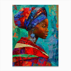 African Woman 4 Canvas Print