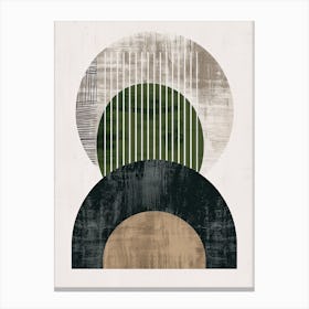 Legendre Bauhaus Mid Century Canvas Print