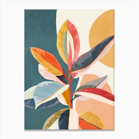 Colorful Branching Out 01 Canvas Print