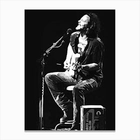 Eddie Vedder Lead pearl jam music band 3 Canvas Print