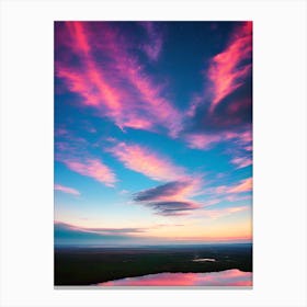 Sky At Sunset Canvas Print