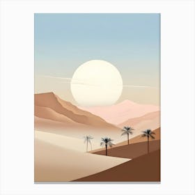 Desert Landscape 31 Canvas Print