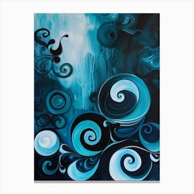 Swirls And Swirls Canvas Print