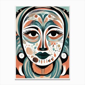 Woman'S Face 6 Canvas Print