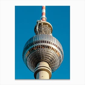 Tv Tower In Berlin 02 Canvas Print