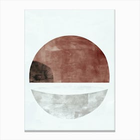 Durban Proportionscape Minimalist Bauhaus Canvas Print