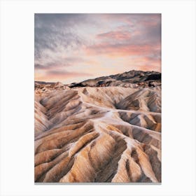 Death Valley Sunset Canvas Print