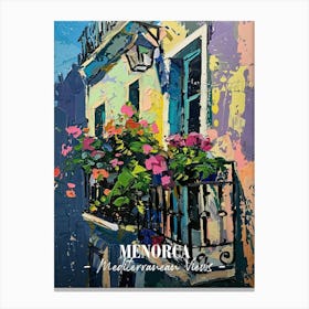Mediterranean Views Menorca 1 Canvas Print