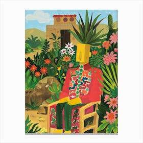 Mexican Garden Canvas Print