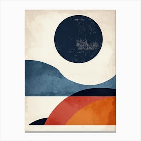 Abstract, Scandinavian Minimalism Canvas Print