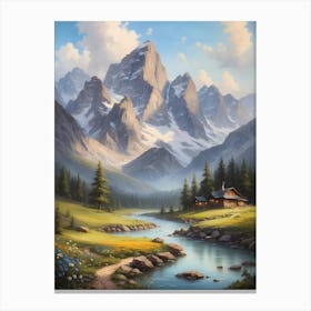Mountain Landscape 9 Canvas Print