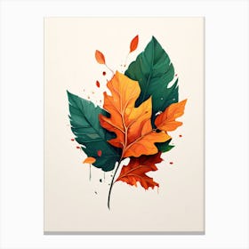 Autumn Leaves 19 Canvas Print