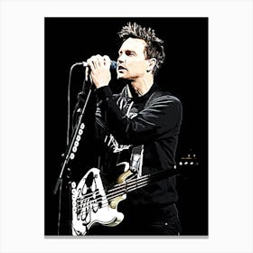 mark hoppus Blink 182 Canvas Print