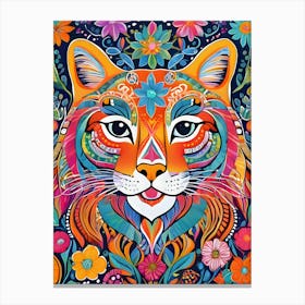 Tiger Painting ~ Reimagined Canvas Print