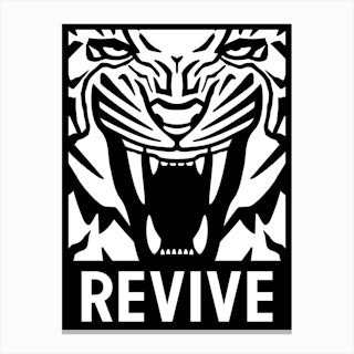 Revive Tiger Canvas Print