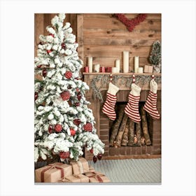 Christmas Home Canvas Print