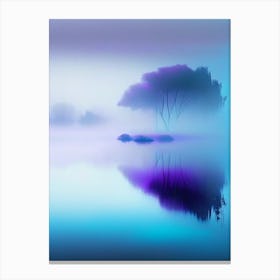 Mist Waterscape Pop Art Photography 3 Canvas Print