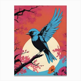 Blue Bird 1 Canvas Print