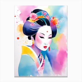 Geisha 66 Canvas Print