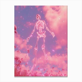 Skeleton In The Sky Canvas Print