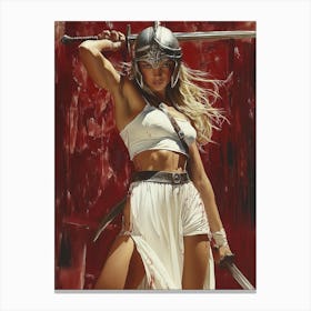 Sparta Warrior Canvas Print