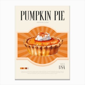 Pumpkin Pie Canvas Print