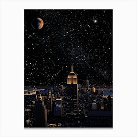 New York City Skyline Canvas Print