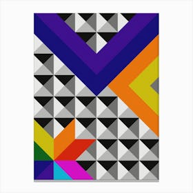 Geometric Pattern Canvas Print