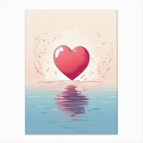 My heart Canvas Print