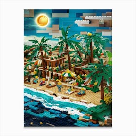 Lego Island Canvas Print