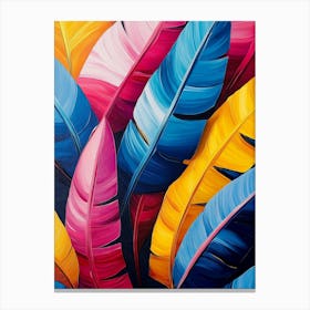 Colorful Leaves Canvas Print