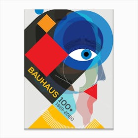 BAUHAUS 100 PLUS Canvas Print