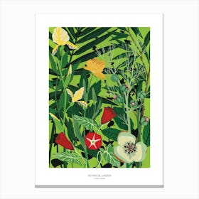 Botanical Garden poster 30x40cm 2 Canvas Print