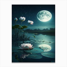 Lotus Flower Canvas Print