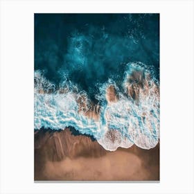 Aerial View Of The Ocean 11 Canvas Print