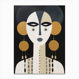 Asian Woman 10 Canvas Print