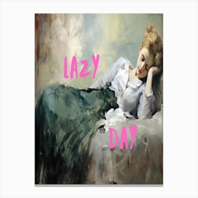 Lazy Day Canvas Print