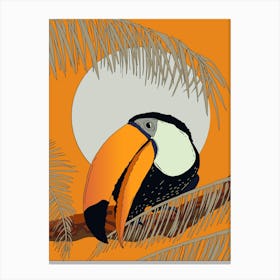 Toucan Sunset Toile