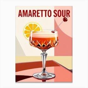 Amaretto Sour 5 Canvas Print