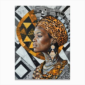 African Woman 107 Canvas Print