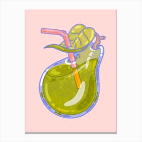 Juicy Pear Canvas Print