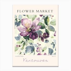 Flower Market 32 Canvas Print