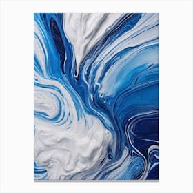 Abstract Ocean Canvas Print