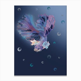 Fish in the sea Canvas Print